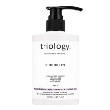 TRIOLOGY Відновлювальний шампунь для пошкодженого та фарбованого волосся Fiberplex, 500 мл