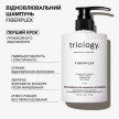 TRIOLOGY Відновлювальний шампунь для пошкодженого та фарбованого волосся Fiberplex, 500 мл