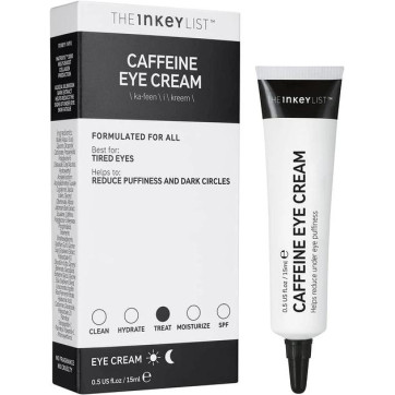 THE INKEY LIST Крем для шкіри навколо очей з кофеїном caffeine eye cream, 15 мл