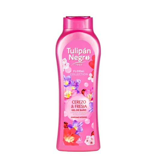 TULIPAN NEGRO Perfumed Shower Gel Cherry and Freesia, 650 ml TULIPAN NEGRO Perfumed Shower Gel Cherry and Freesia, 650 ml