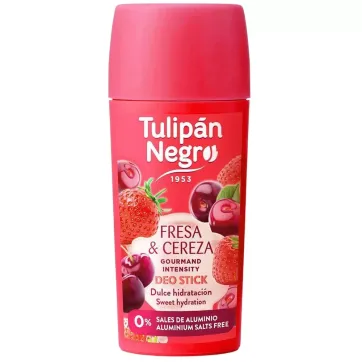 TULIPAN NEGRO Дезодорант-стік Deo Stick Полуниця та вишня, 60 мл TULIPAN NEGRO Дезодорант-стік Deo Stick Полуниця та вишня, 60 мл