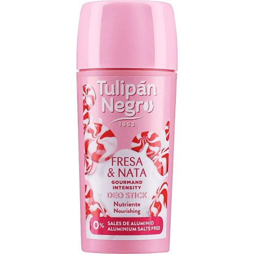 TULIPAN NEGRO Deodorant Stick Deo Stick Strawberry Cream, 60 ml TULIPAN NEGRO Deodorant Stick Deo Stick Strawberry Cream, 60 ml