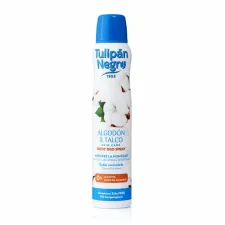 TULIPAN NEGRO Deodorant Spray Cotton and Talc, 200 ml TULIPAN NEGRO Deodorant Spray Cotton and Talc, 200 ml