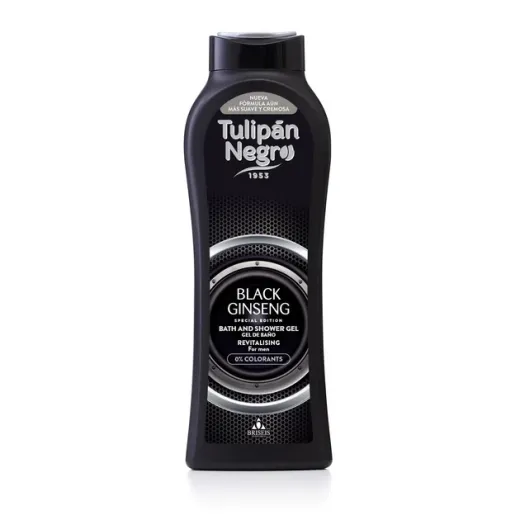 TULIPAN NEGRO Shower Gel for Men Black Ginseng, 650 ml TULIPAN NEGRO Shower Gel for Men Black Ginseng, 650 ml