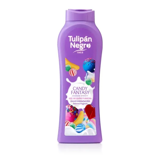 TULIPAN NEGRO Гель для душу Солодкі фантазії, 650 мл TULIPAN NEGRO Гель для душу Солодкі фантазії, 650 мл