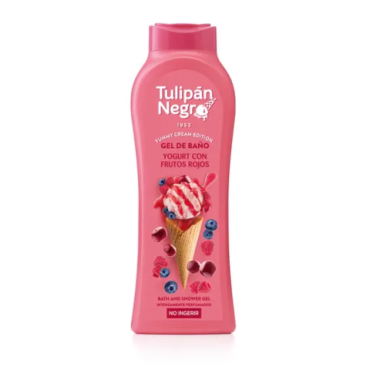 TULIPAN NEGRO Shower Gel Berry Yogurt, 650 ml TULIPAN NEGRO Shower Gel Berry Yogurt, 650 ml