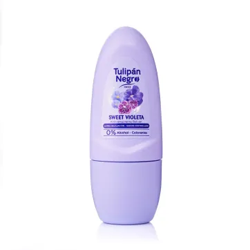 TULIPAN NEGRO Дезодорант кульковий Солодка фіалка, 50 мл TULIPAN NEGRO Дезодорант кульковий Солодка фіалка, 50 мл