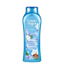TULIPAN NEGRO Парфумований гель для душу Бергамот та Кедр, 650 мл