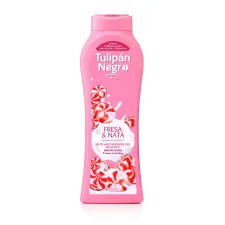 TULIPAN NEGRO Shower Gel Strawberry Cream, 650 ml TULIPAN NEGRO Shower Gel Strawberry Cream, 650 ml