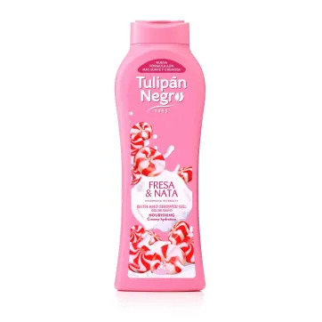 TULIPAN NEGRO Shower Gel Strawberry Cream, 650 ml