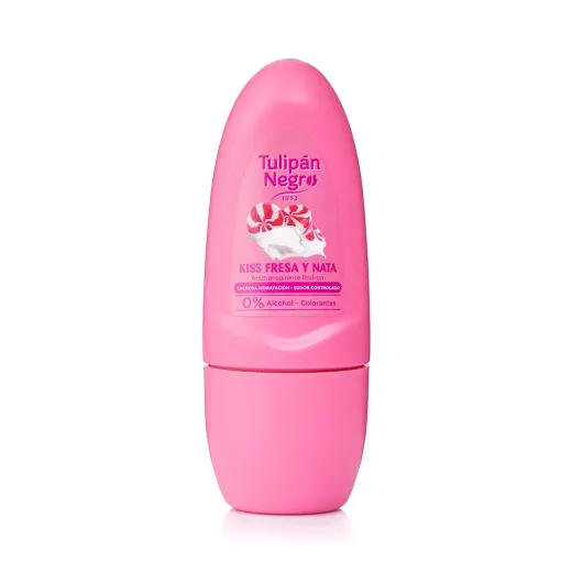 TULIPAN NEGRO Roll-on Deodorant Strawberry Cream, 50 ml TULIPAN NEGRO Roll-on Deodorant Strawberry Cream, 50 ml